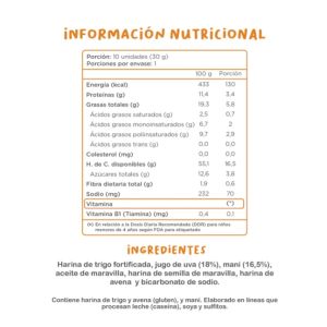 Imagen del producto Galletas CooKids Sabor Maní 3