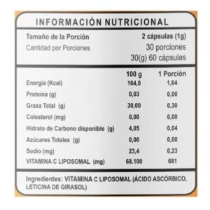 Imagen del producto Vitamina C Liposomal 2