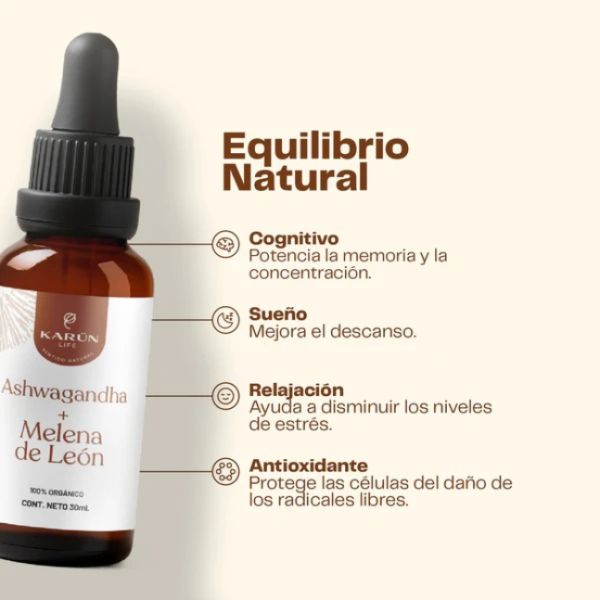 Imagen del producto Extracto de Ashwagandha + Melena de León 3