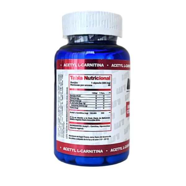 Imagen del producto Aminoácidos Acetyl L-Carnitina 2