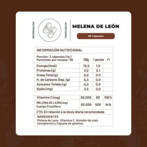Imagen del producto Melena de Leon Hongo 2