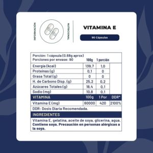 Imagen del producto Vitamina E 400 UI 2
