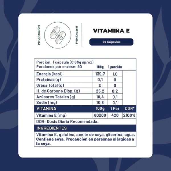Imagen del producto Vitamina E 400 UI 2