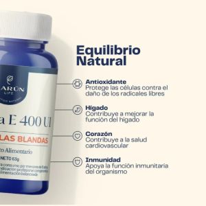 Imagen del producto Vitamina E 400 UI 3