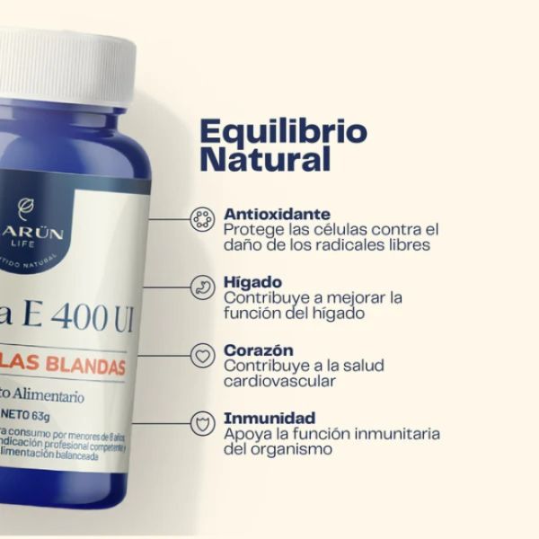 Imagen del producto Vitamina E 400 UI 3