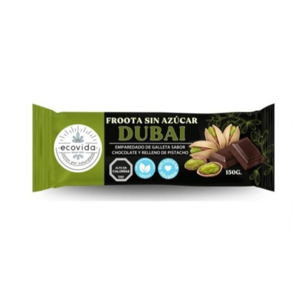 Imagen del producto Galleta Rellena de Crema de Pistacho Sin Azúcar