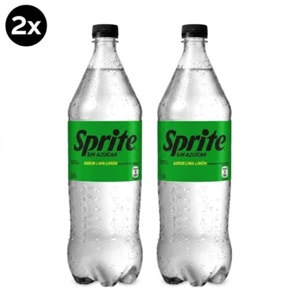 Imagen del producto 2X Bebida Sprite Sin Azúcar