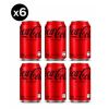 Bebida Coca Cola Zero Pack 6 un