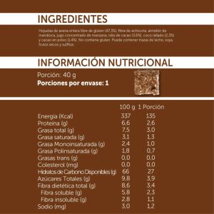 Imagen del producto Bites de Avena Cacao y Coco 4