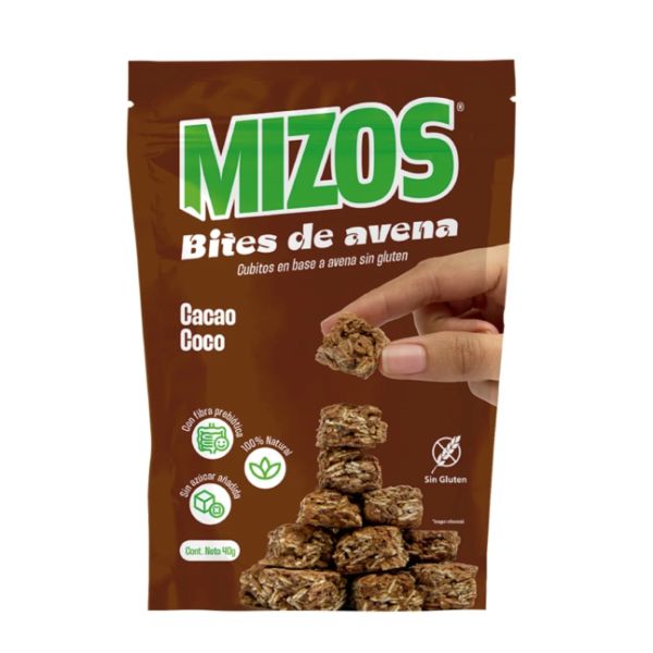 Imagen del producto Bites de Avena Cacao y Coco