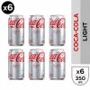 Bebida Coca Cola Ligth Pack 6 un
