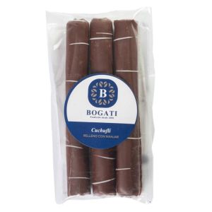 Cuchuflies Chocolate Relleno de Manjar  Con Azúcar 3 un