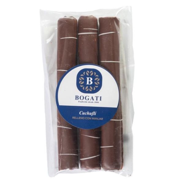 Imagen del producto Cuchuflies Chocolate Relleno de Manjar  Con Azúcar 1
