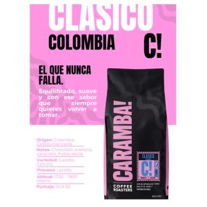 Imagen del producto Café Clásico Colombia (Grano Entero) 2