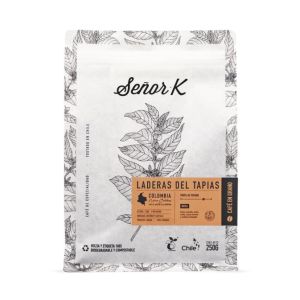 Cafe de Especialidad Colombia Laderas del Tapias (Grano Entero) 250 g