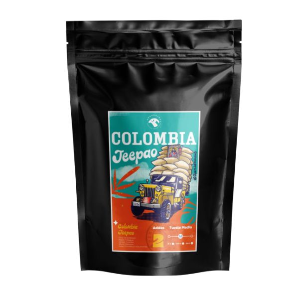 Imagen del producto Café de Especialidad Jeepao Colombia (Grano Molido)