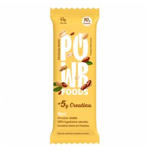 Barra Proteína + Creatina Sabor Maní 45 grs