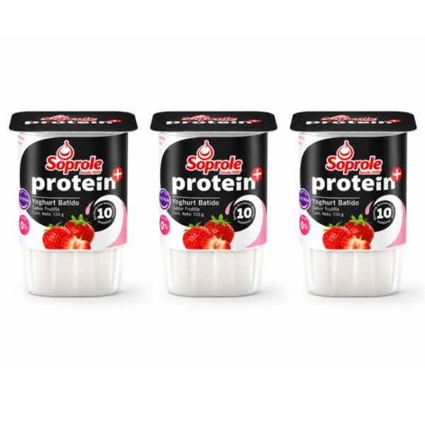 Imagen del producto Pack  Yogurt Protein+ batido Frutilla 1