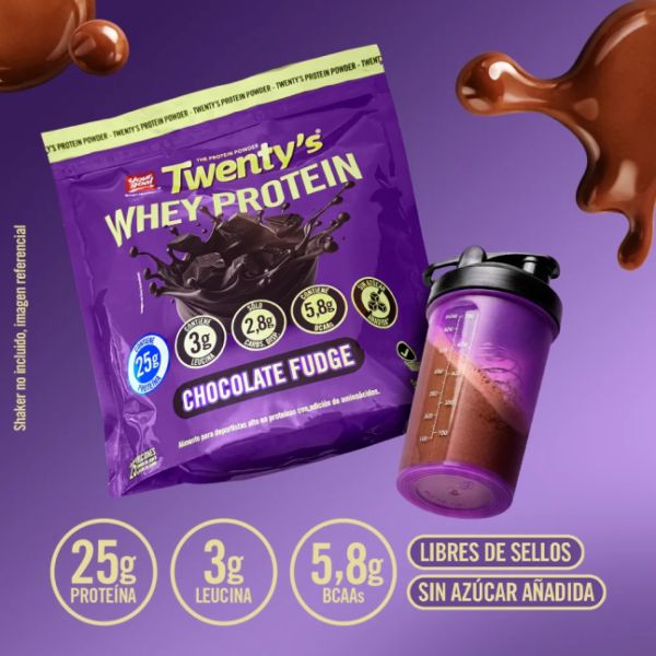 Imagen del producto Proteina Twenty's Whey Protein Chocolate Fudge 3