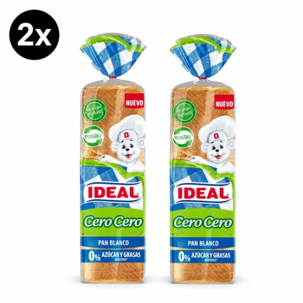 Imagen del producto 2x Pan Cero Cero 1