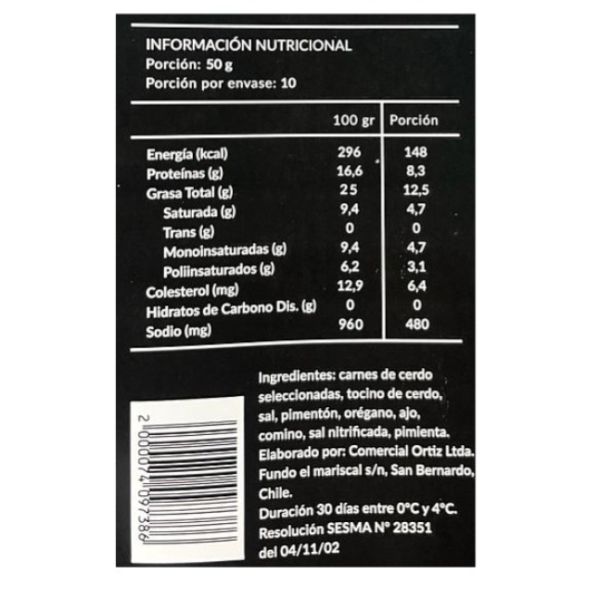 Imagen del producto Longanizas de Campo 3