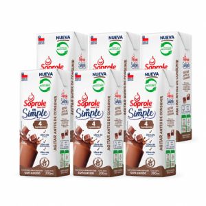 Imagen del producto Pack leche chocolate sin lactosa 4 ingredientes 1