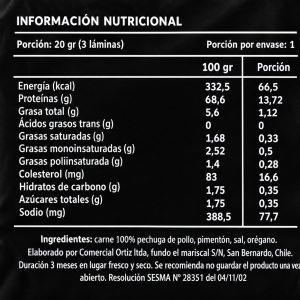Imagen del producto Charqui de pollo 3