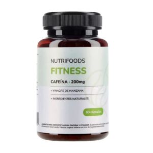 NutriFitness (Cafeína 200 mg + Vinagre de Manzana) 60 Cápsulas