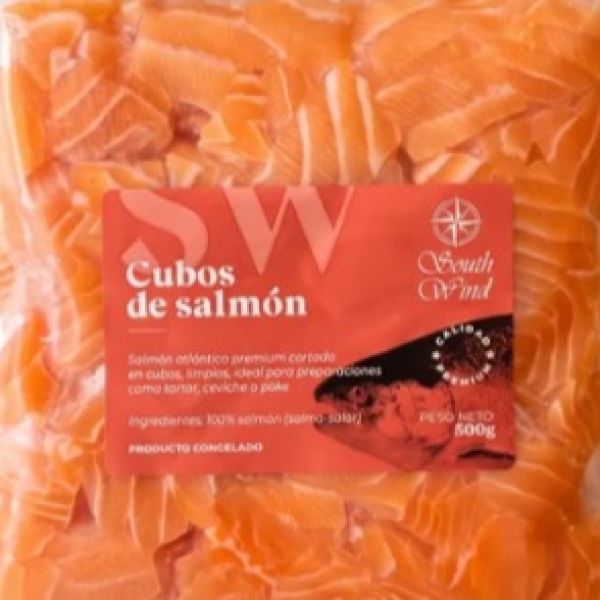Imagen del producto Salmon en Cubos Congelado