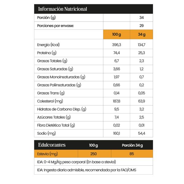 Imagen del producto Proteína Whey Toffee Caramelo 2