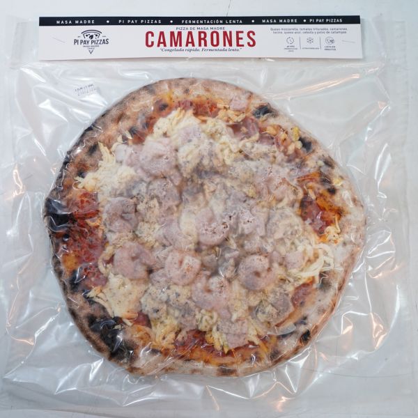 Imagen del producto Pizza Congelada con Camarones de Masa Madre 2