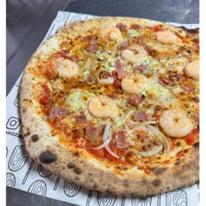 Imagen del producto Pizza Congelada con Camarones de Masa Madre 3